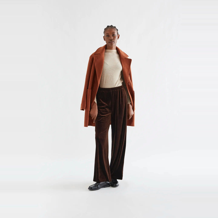 Pantalón terciopelo marrón de Compañía Fantástica para mujer – foto 4