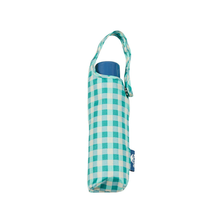 PARAGUAS - Ezpeleta, Plegable mini vichy verde