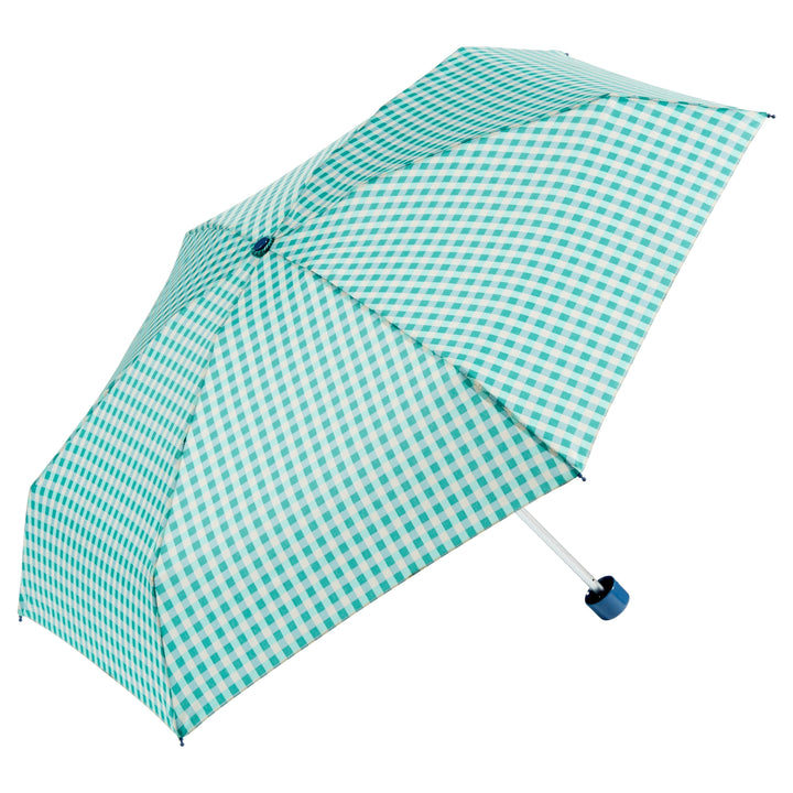 PARAGUAS - Ezpeleta, Plegable mini vichy verde