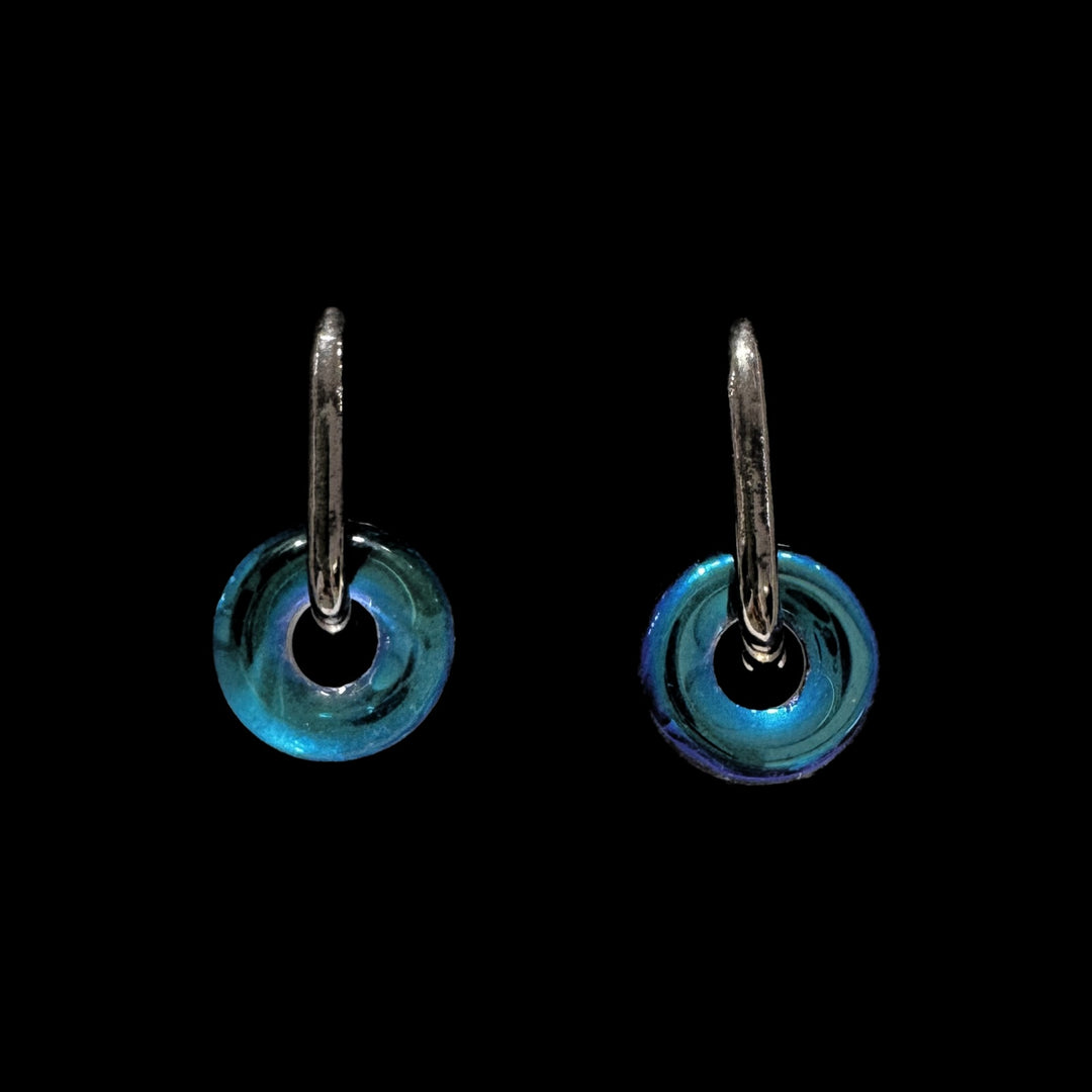 Pendientes Hortensia plata de Terami – foto 1