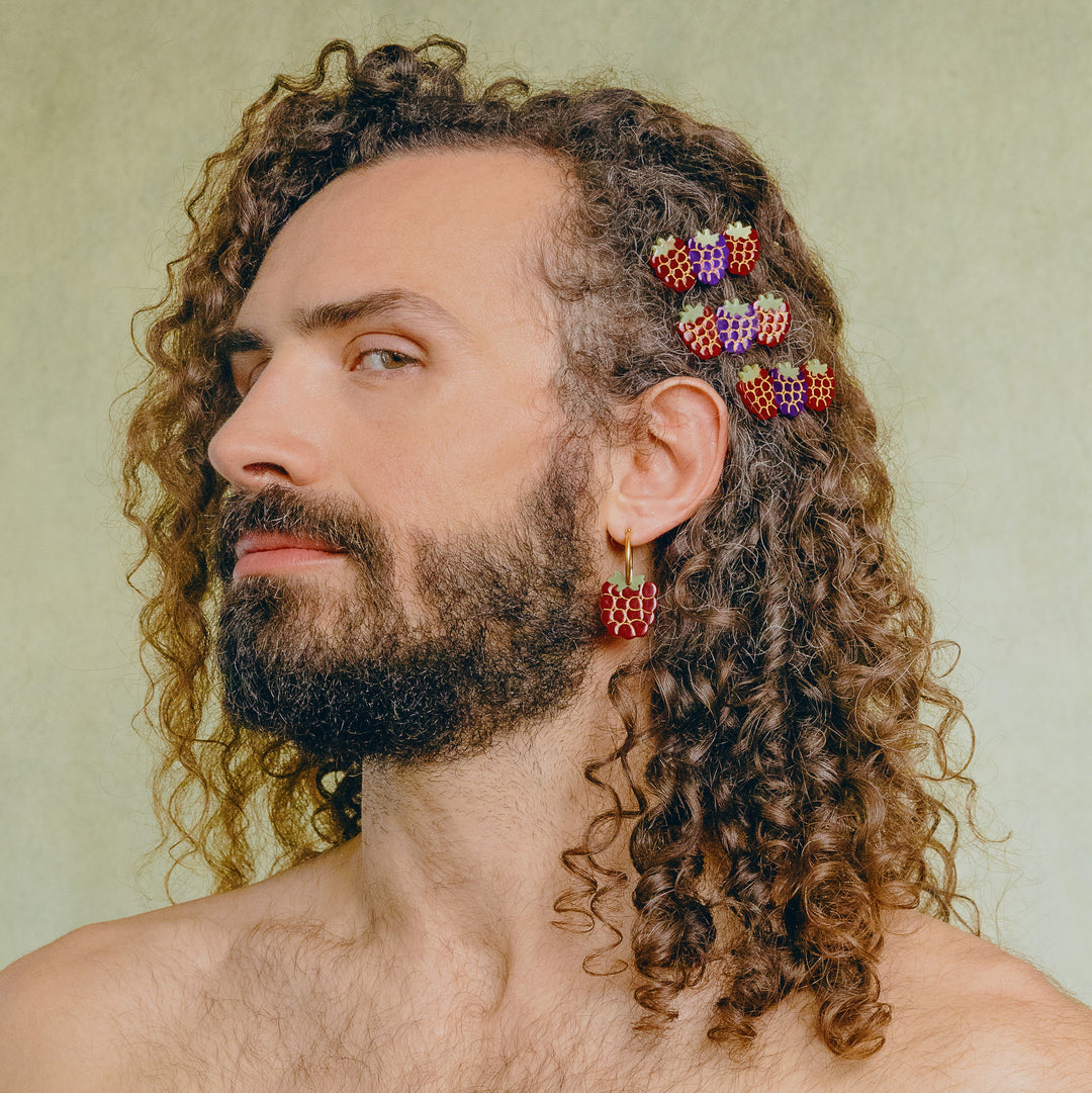 PENDIENTES - Coucou Suzette, Frambuesa