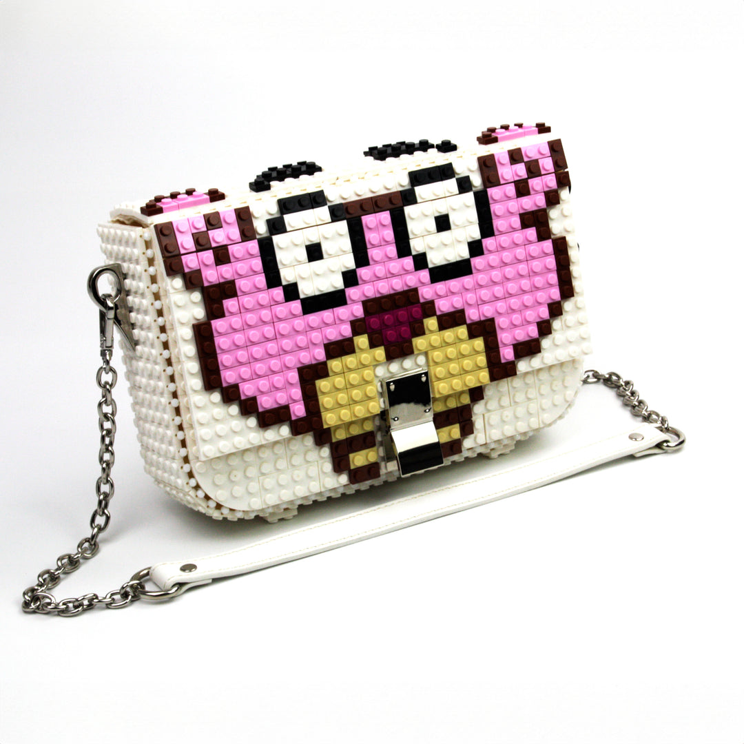 BOLSO - Bag & Block, Pink Panther Blanco M