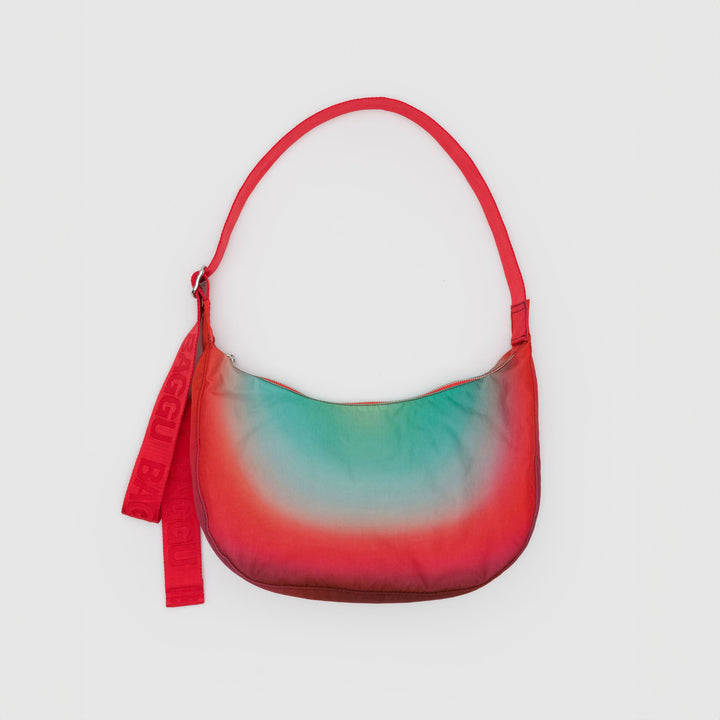 BOLSO - Baggu, Medium Nylon Crescent Bag Rain