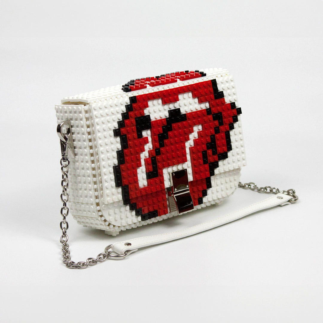 BOLSO - Bag & Block, Rolling Stones Blanco