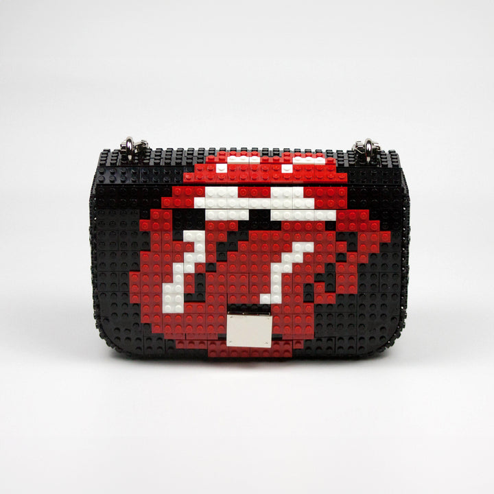 BOLSO - Bag & Block, Rolling Stones Negro L