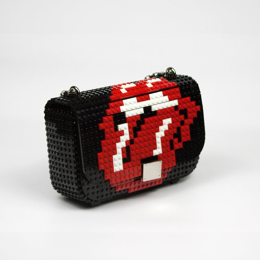 BOLSO - Bag & Block, Rolling Stones Negro L