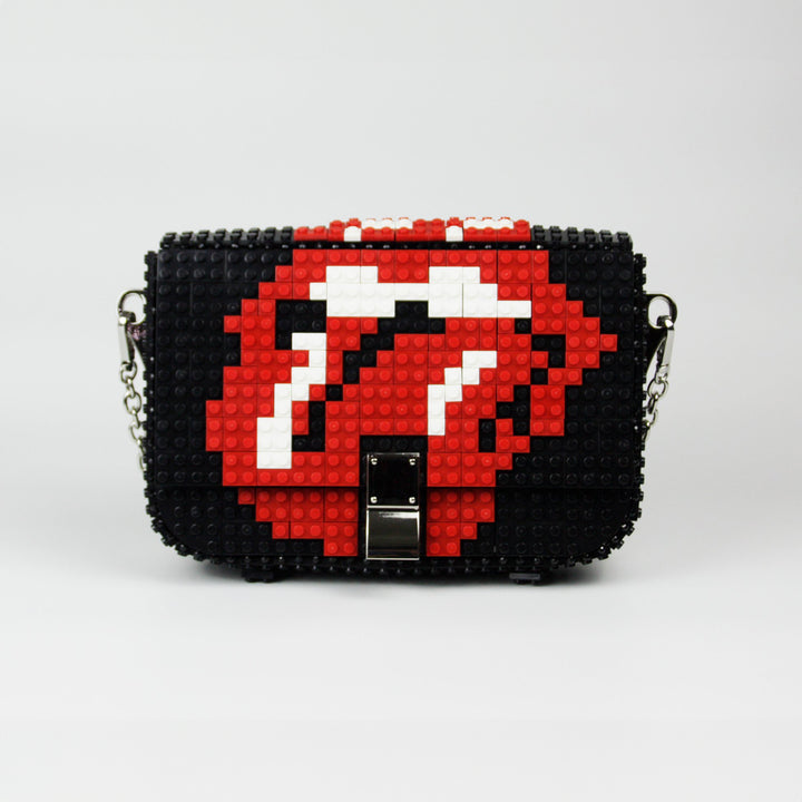 BOLSO - Bag & Block, Rolling Stones Negro