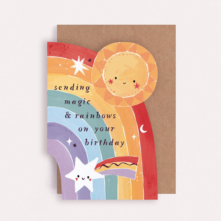 Tarjeta de felicitación Kids Rainbow de Sister Paper Co. – foto 5
