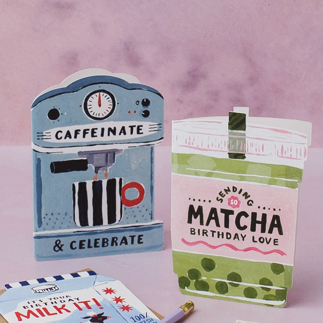 Tarjeta de felicitación Coffee Machine de Sister Paper Co. – foto 2