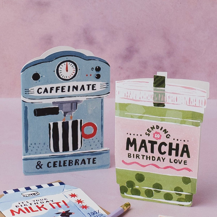 Tarjeta de felicitación Coffee Machine de Sister Paper Co. – foto 2