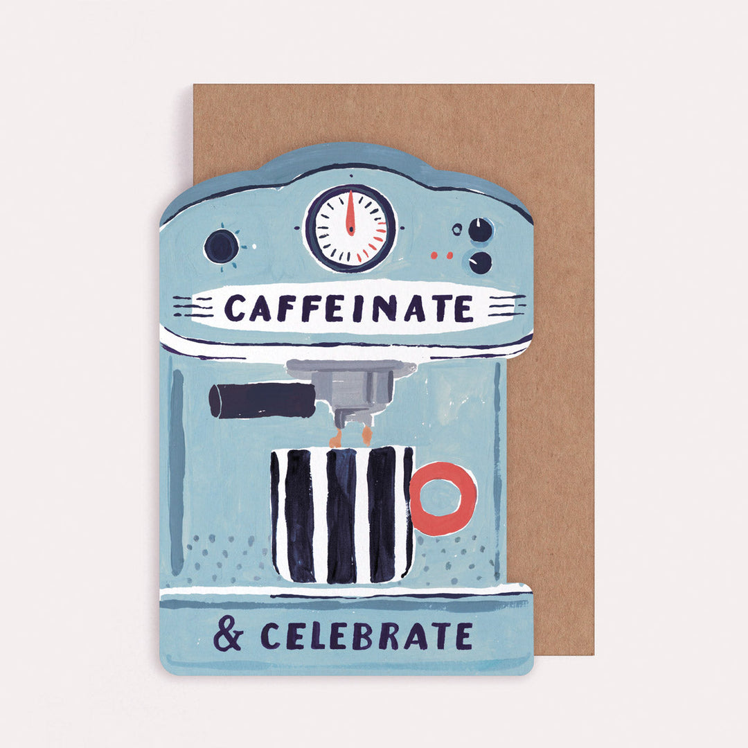 Tarjeta de felicitación Coffee Machine de Sister Paper Co. – foto 4