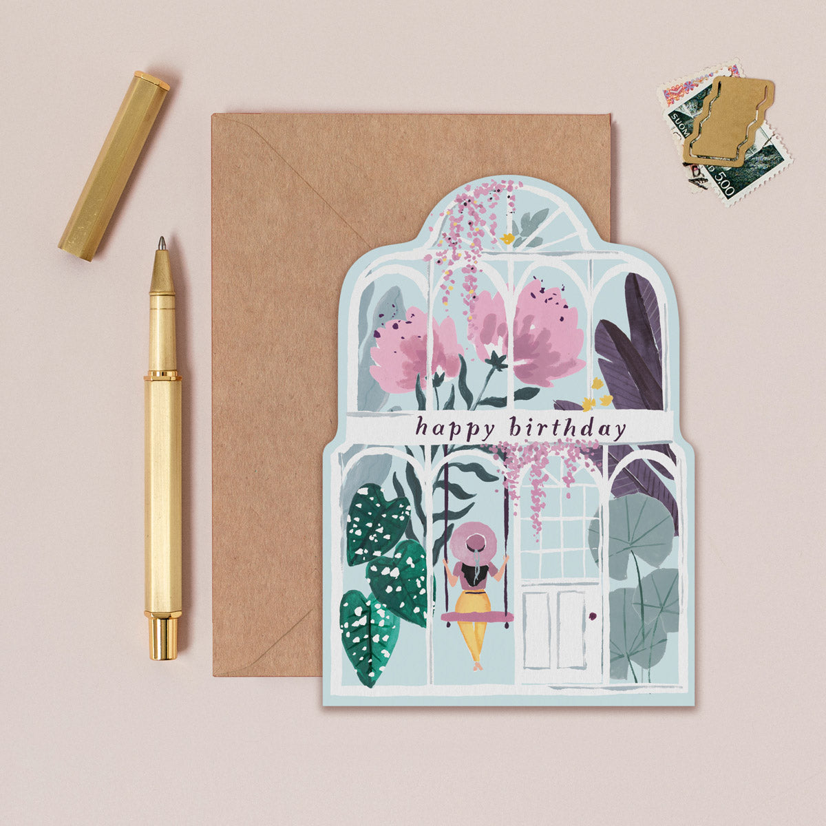 Tarjeta de felicitación Greenhouse de Sister Paper Co. – foto 1