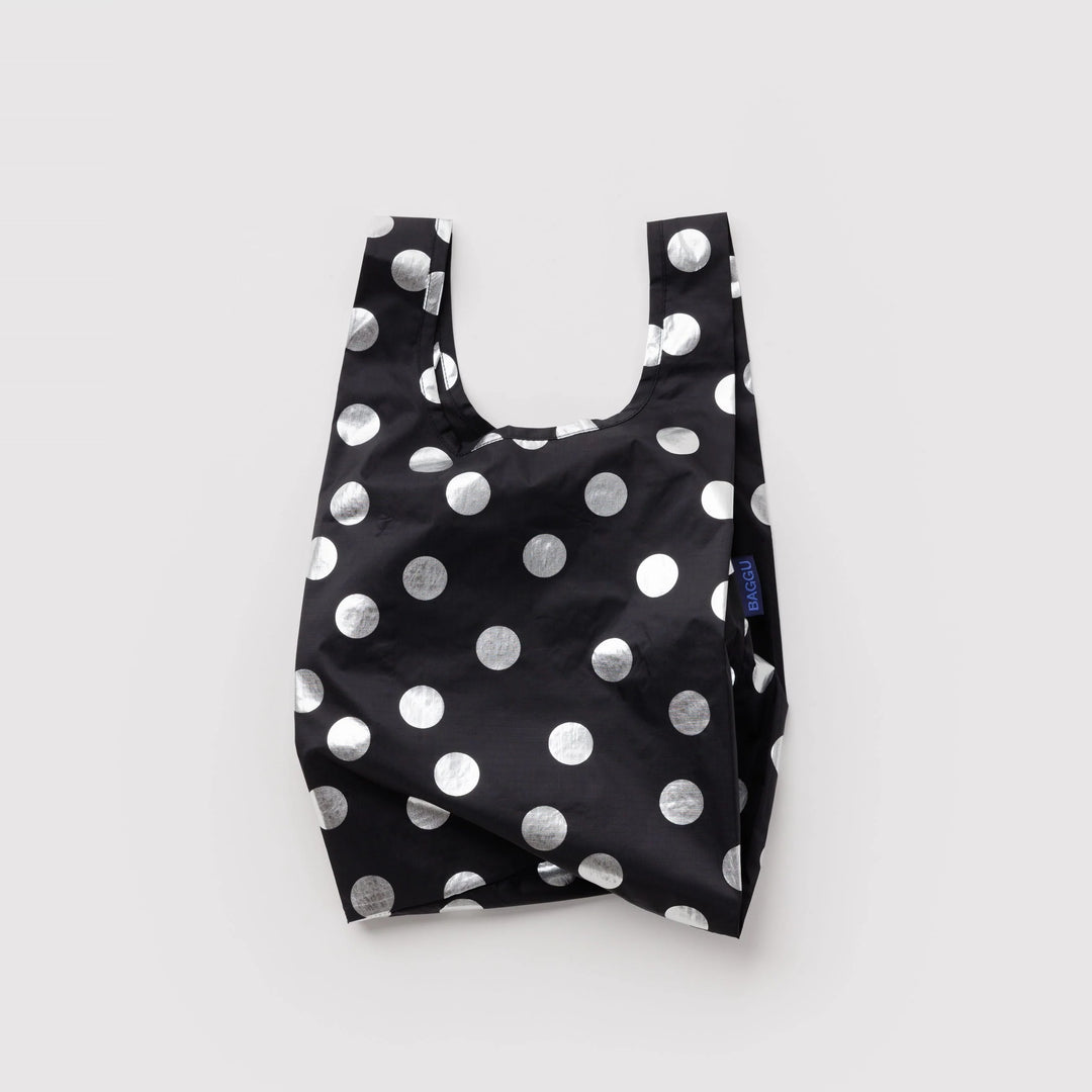 Baby Baggu Silver Metallic Polka Dot de Baggu – foto 1