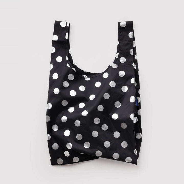 Standard Silver Metallic Polka Dot de Baggu – foto 1