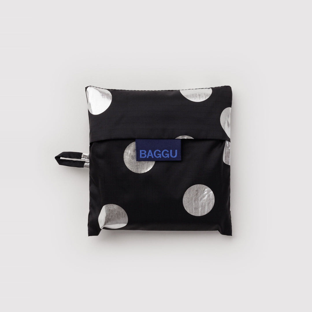 Standard Silver Metallic Polka Dot de Baggu – foto 3