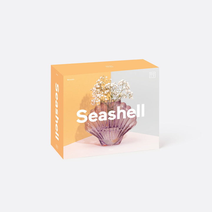 JARRÓN - Doiy, Seashell Vase Lilac