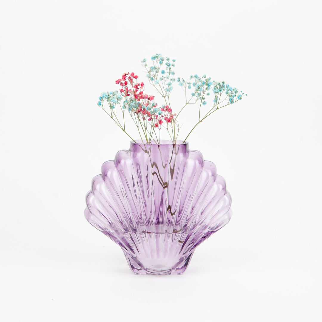 JARRÓN - Doiy, Seashell Vase Lilac