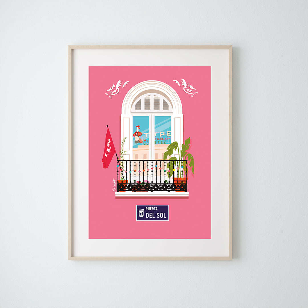 ILLUSTRAZIONE - Vermut Design, Balcón Lavapiés