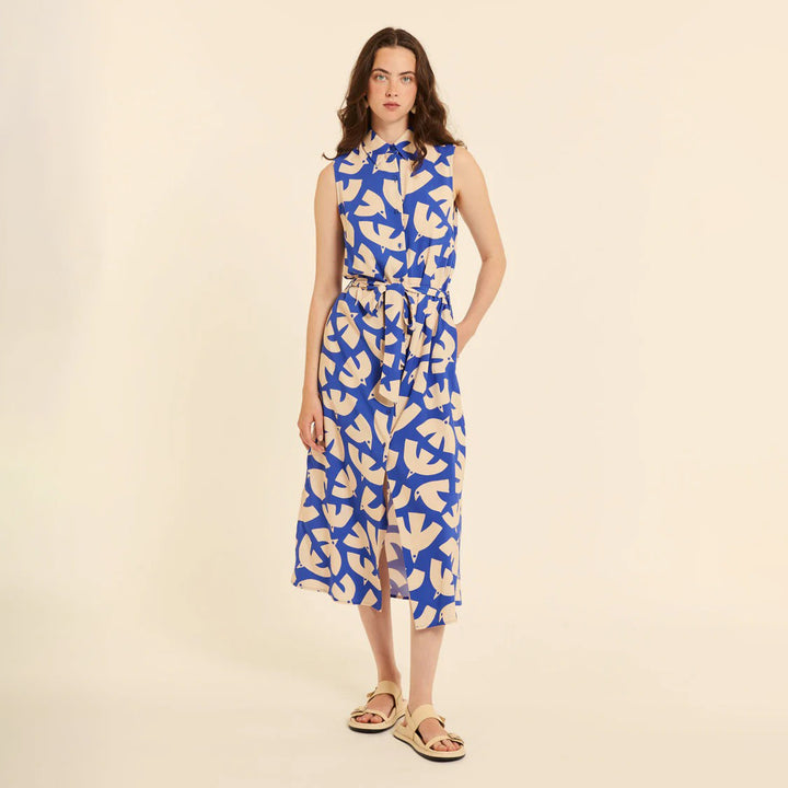 VESTIDO - Pepaloves, Abotonado Blue Birds