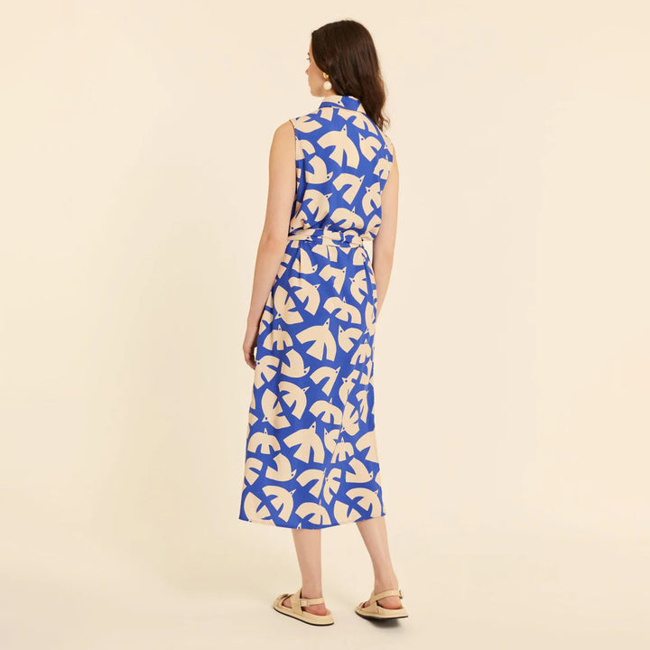 VESTIDO - Pepaloves, Abotonado Blue Birds