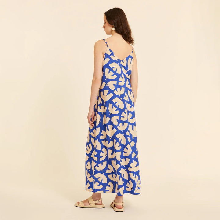 VESTIDO - Pepaloves, Largo Blue Birds