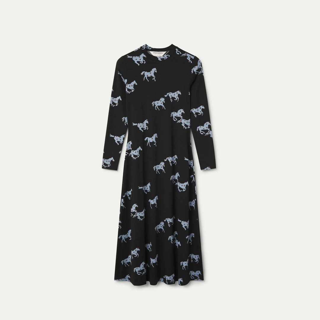 Vestido midi con estampado Horse de Compañía Fantástica para mujer – foto 5