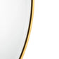 ESPEJO - Ixia, Redondo Oro 40 cm