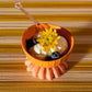 SET 2 BOWL - & Klevering, Coupe clam orange