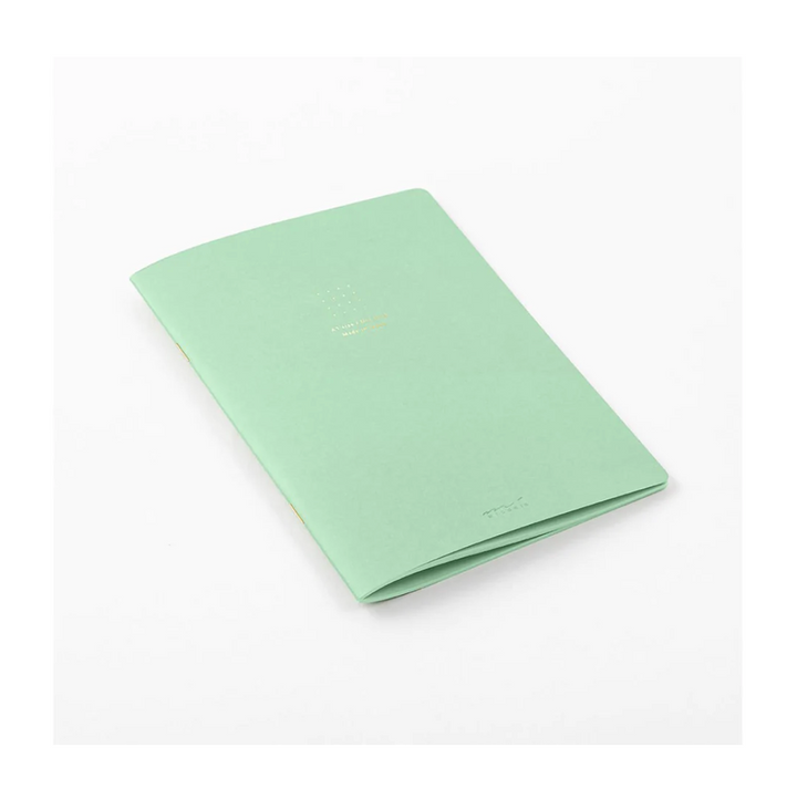 NOTEBOOK - Midori, A5 green dots