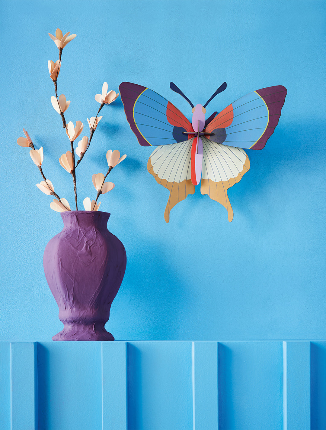 MAQUETA - Studio Roof, Plum Fringe Butterfly