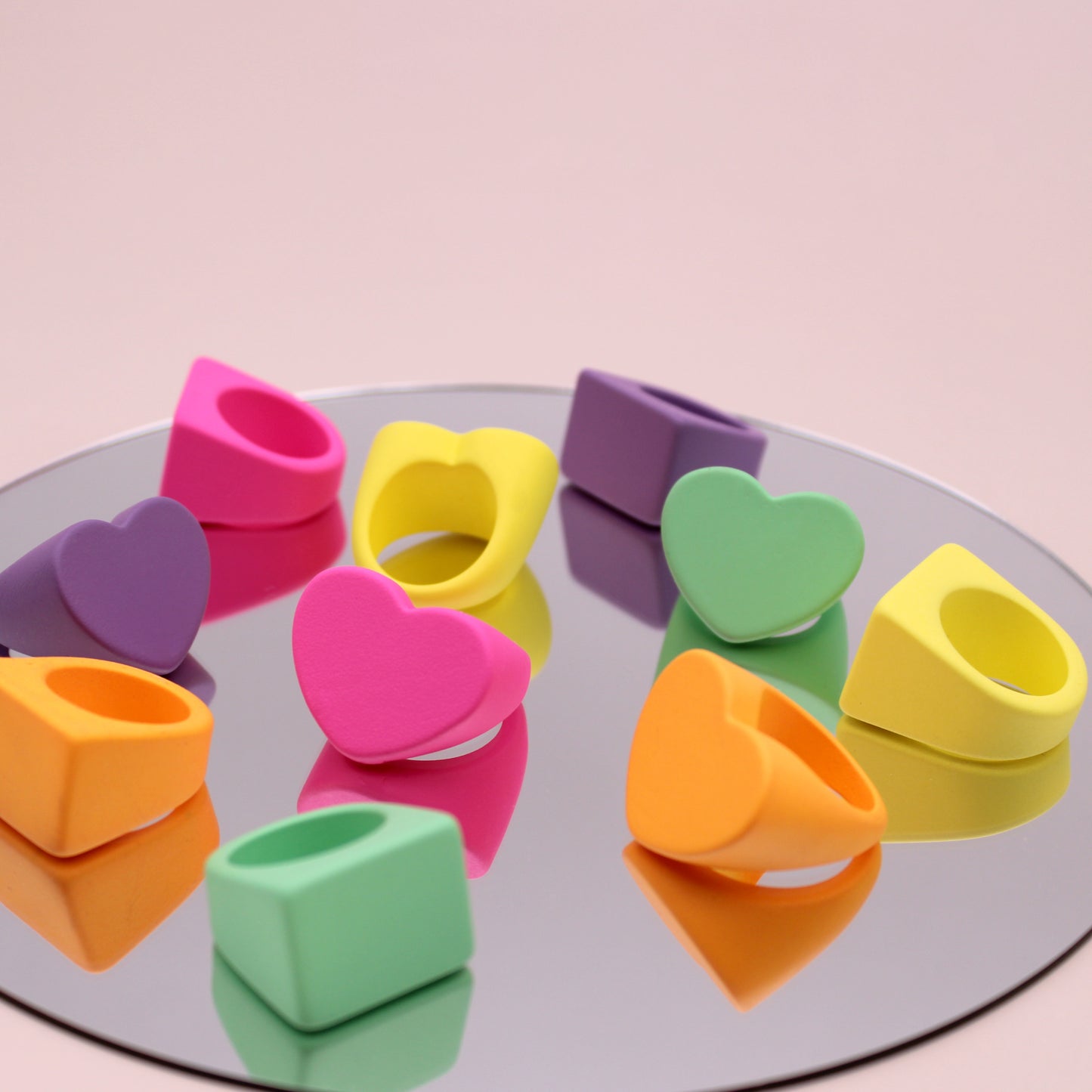 ANILLO - Mate, Prisma Amarillo