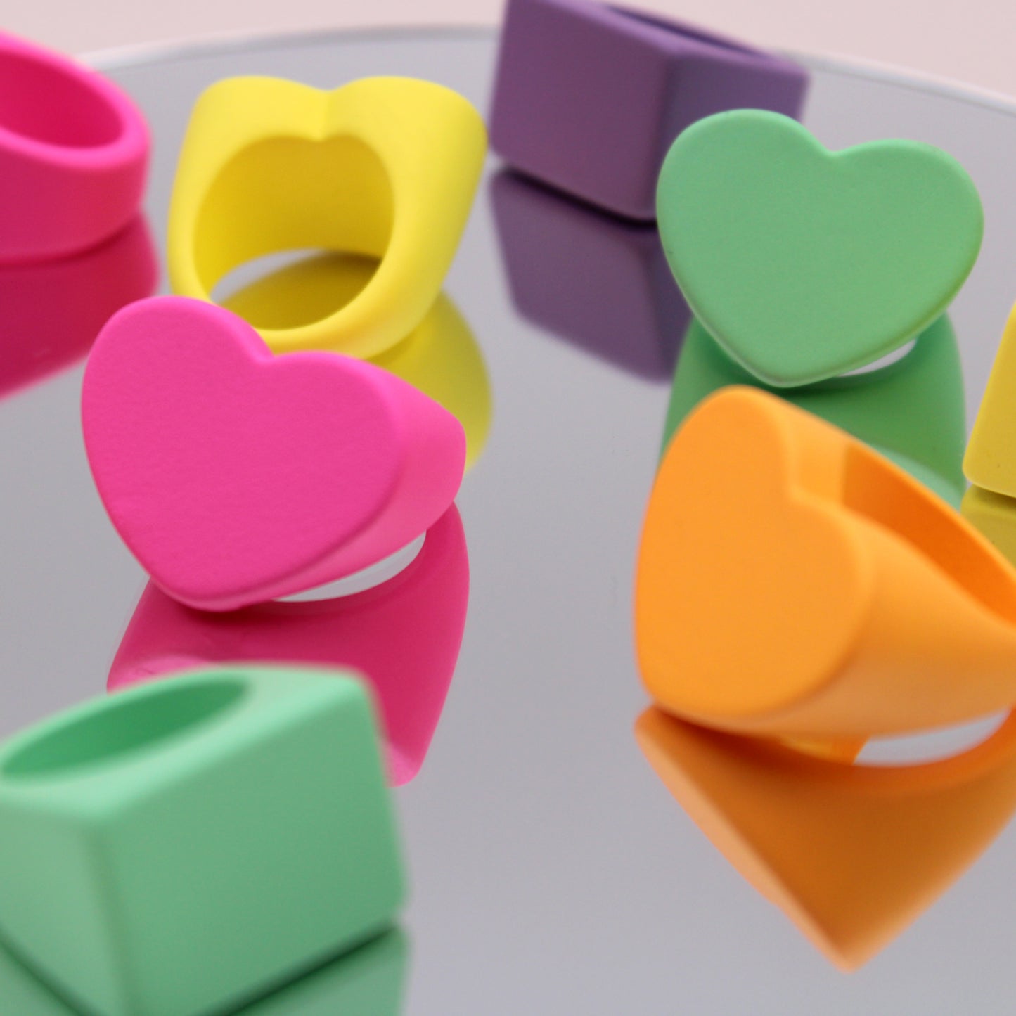 ANILLO - Mate, Corazón Amarillo