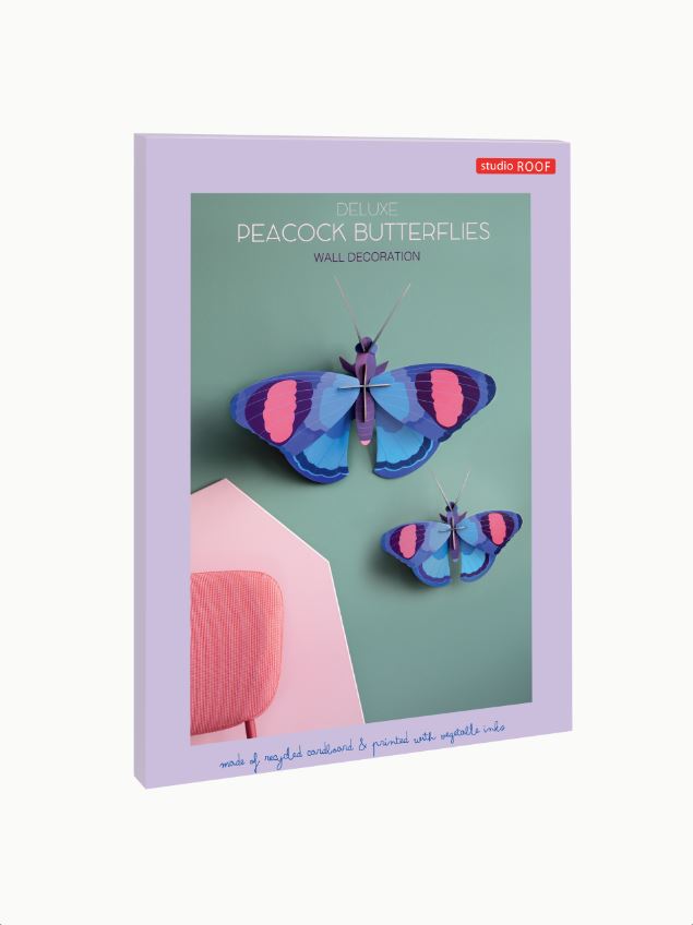 MAQUETA - Studio Roof, Deluxe peacock butterflies