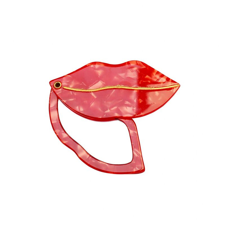 SPECCHIO A MANO - Coucou Suzette, Labbra rosse
