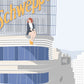 ILUSTRACIÓN A4 - El Chico Llama, Gran Vía - Madrid