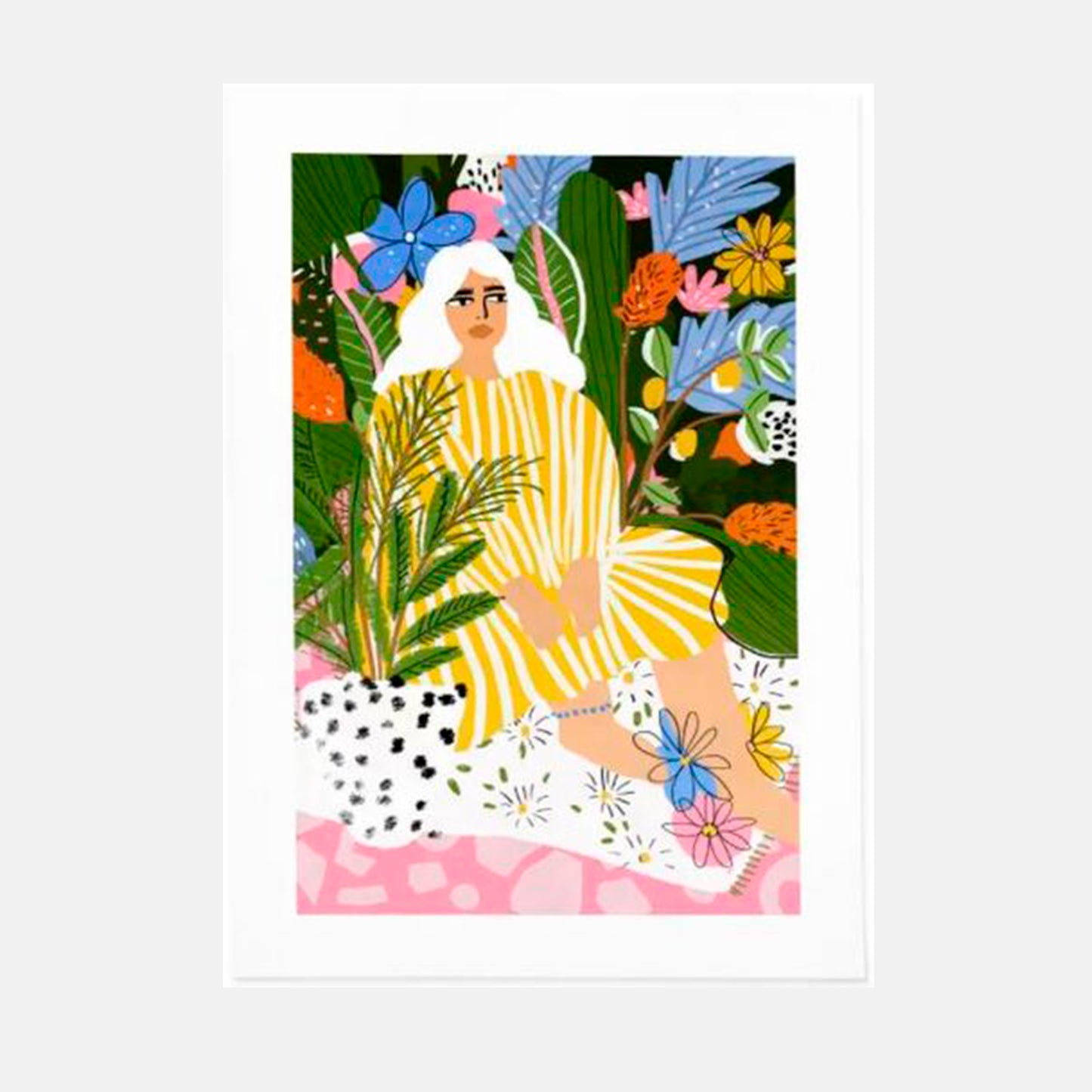 ILUSTRACIÓN - Alja Horvat, The jungle lady