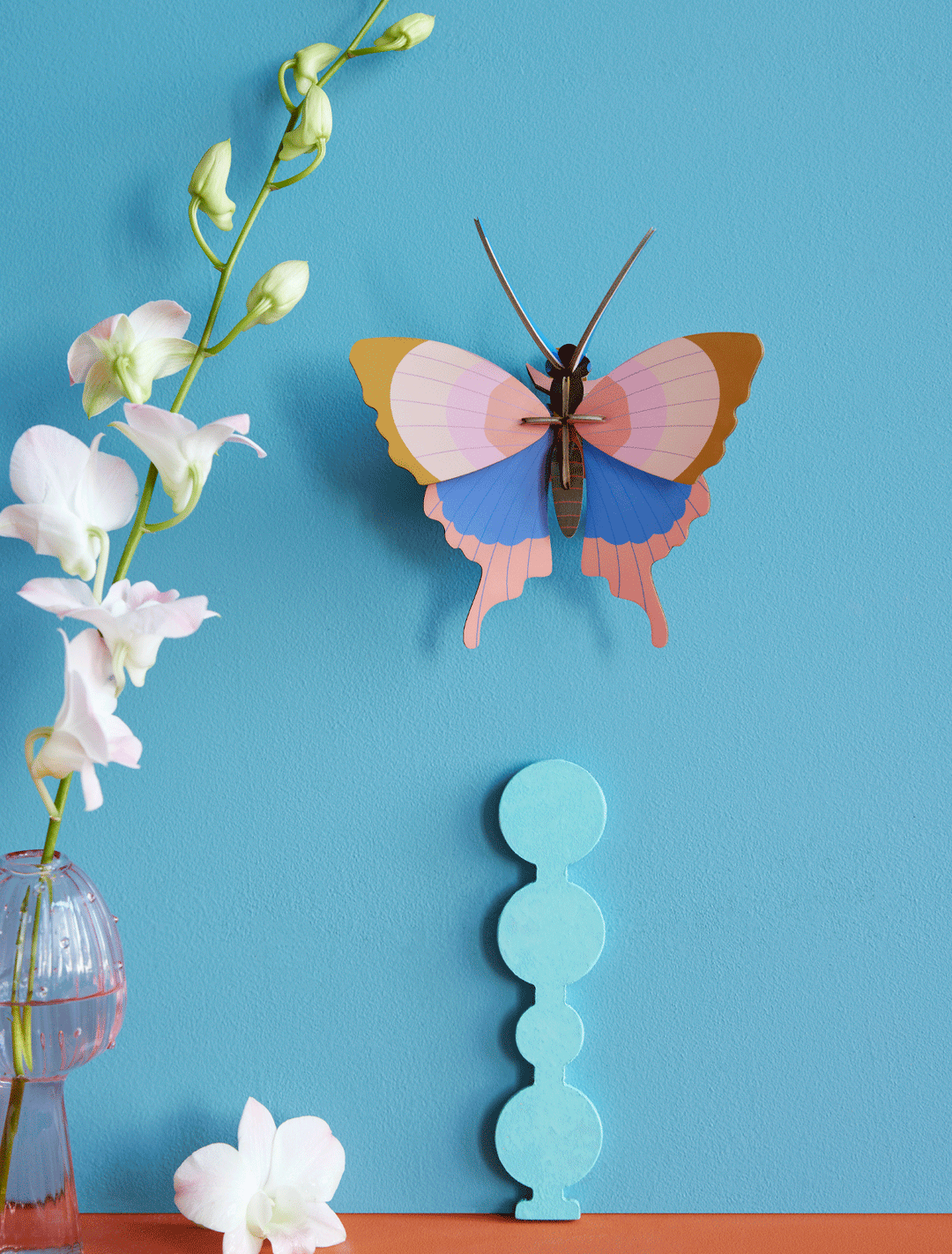 MAQUETA - Studio Roof, Gold Rim Butterfly