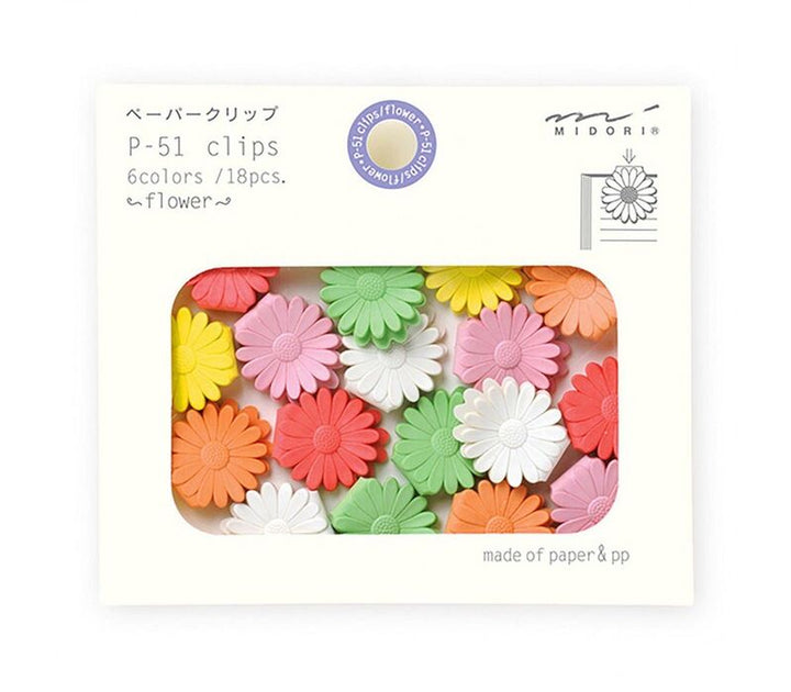 PACK CLIPS - Midori, flores