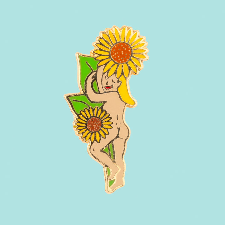 PIN - Coucou Suzette, Lady sunflower